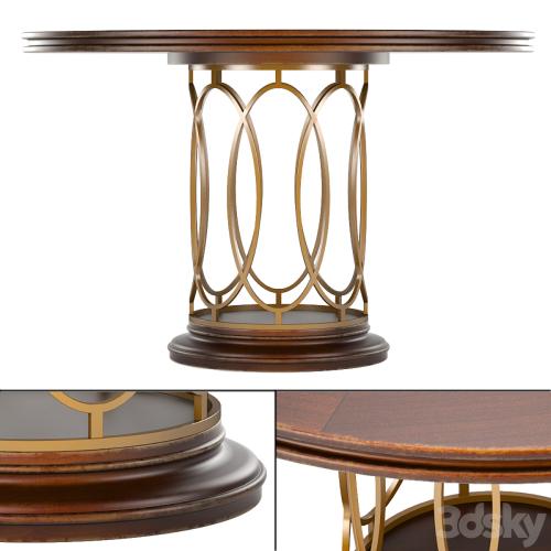 Avalon Heights-Neo Deco Pedestal Table