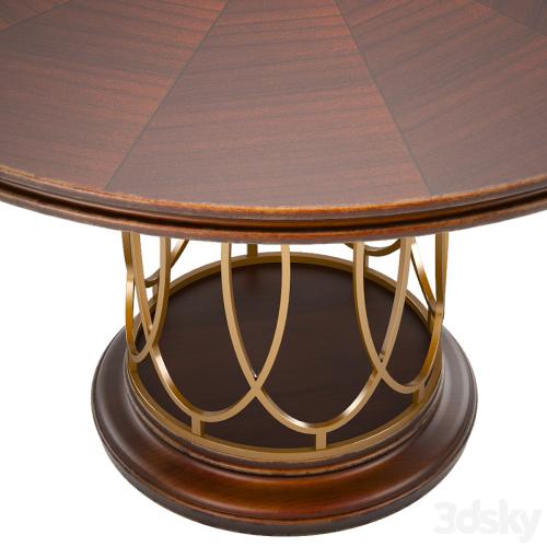 Avalon Heights-Neo Deco Pedestal Table