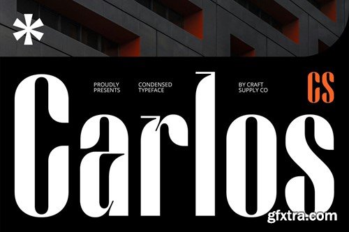 CS Carlos – Condensed Font VSJFZXL