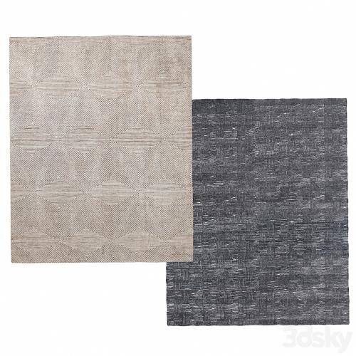 Carpet Mosaic Hand-Knotted Silk by Restoration Hardware