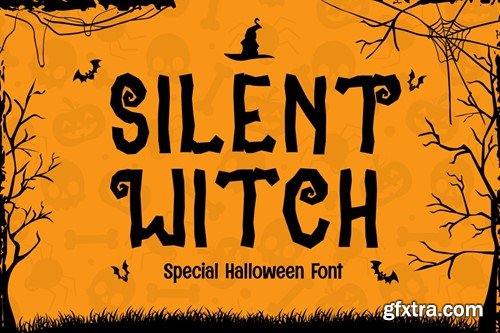 Silent Witch - a Special Halloween Season Font R77SY2F