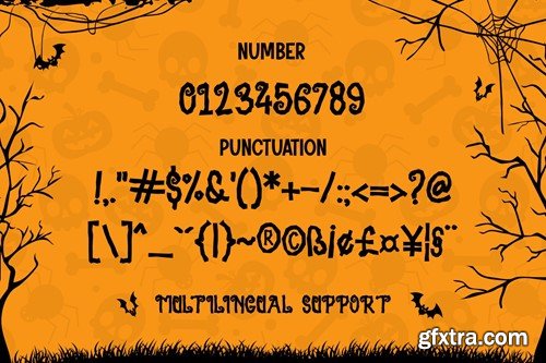 Silent Witch - a Special Halloween Season Font R77SY2F