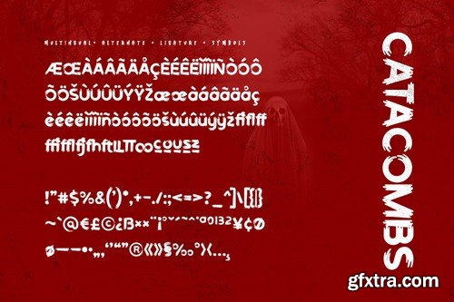 Catacombs - The Horror Typeface 44VBP32