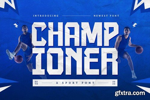 Championer - A Sport Font ZE3HTG9