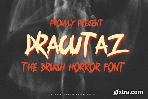 Dracutaz - Brush Horror Font 8Y45GF9