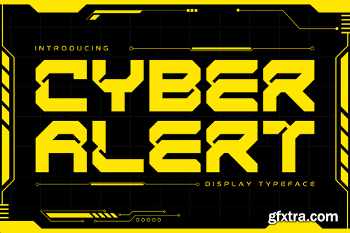 Cyber Alert - Futuristic Font 98ZC6RM