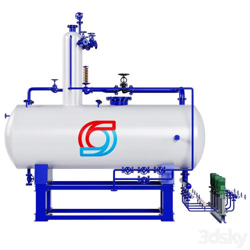 ATMOSPHERIC PRESSURE DEAERATOR DA-3