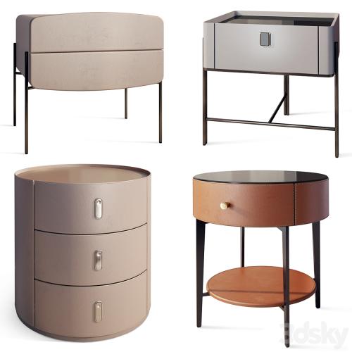 Modern bedside table Chester Moby Puerto Decor Diva