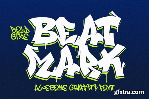 Beat Mark - Awesome Graffiti Font JJMYDU9