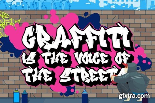 Beat Mark - Awesome Graffiti Font JJMYDU9