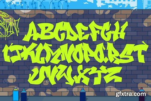 Beat Mark - Awesome Graffiti Font JJMYDU9