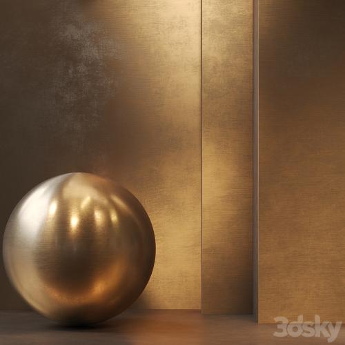 Metal Brass/PBR/Seamless/4k/set06