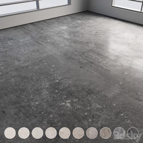 Self-leveling concrete floor No. 22