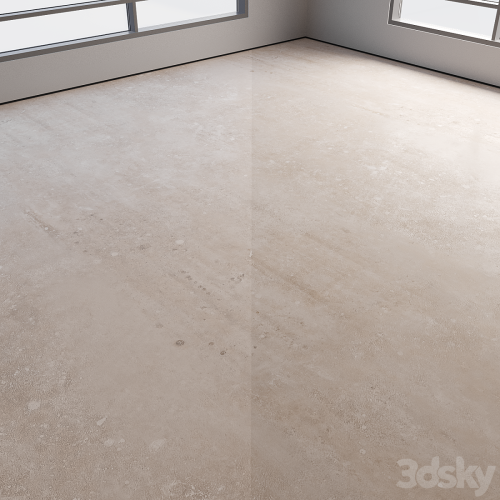 Self-leveling concrete floor No. 22