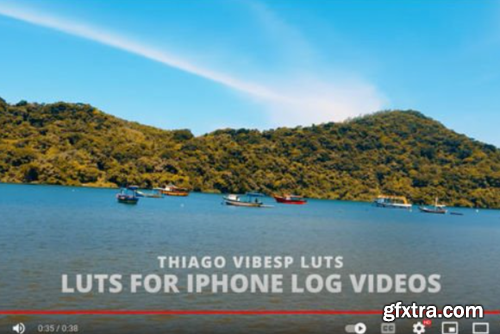 Apple IPhone Pro Max LUTs Log Videos