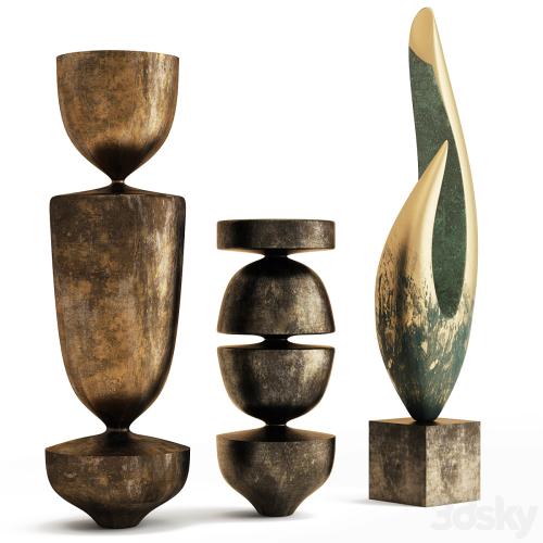 Set of three sculptures 2