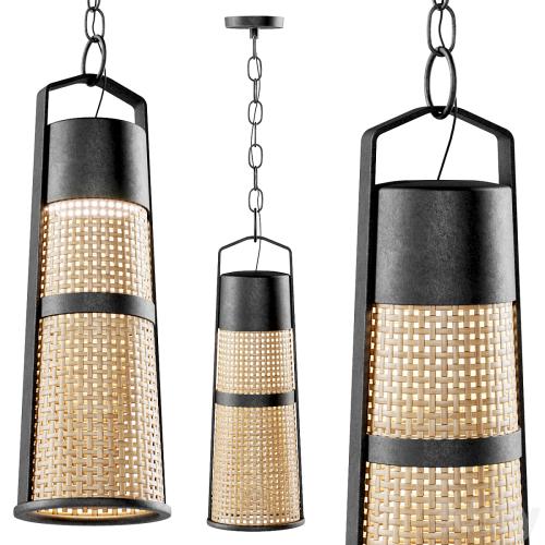 Hanging rattan lamp H400 / Hanging rattan lamp