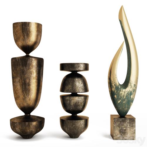 Set of three sculptures 2