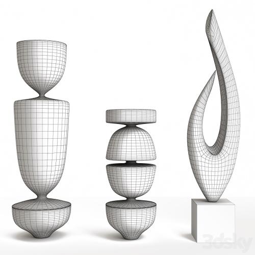 Set of three sculptures 2