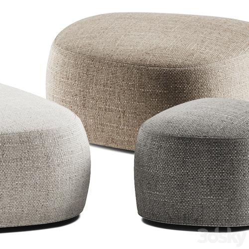 Flou PIERRE Garden Poufs