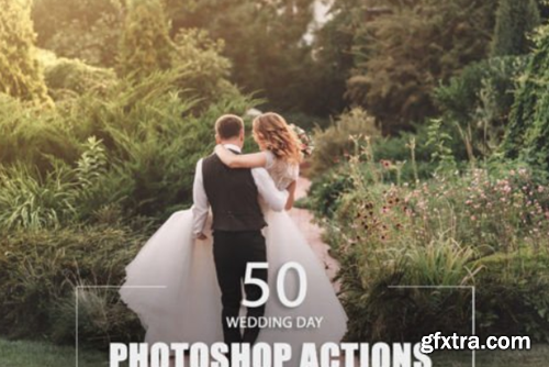 50 Wedding Day Photoshop Actions