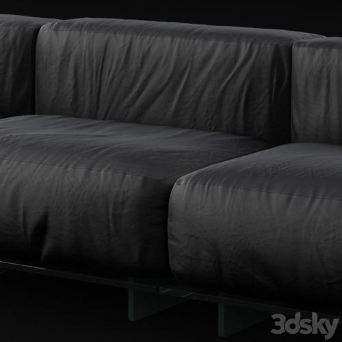 Glas Italia Crystal Lounge sofa