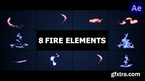 Videohive Fire Elements for After Effects 54084635