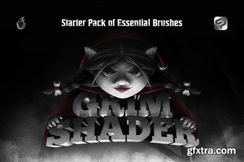 Grim Shader Clip Studio Brushes 2P3MT9U