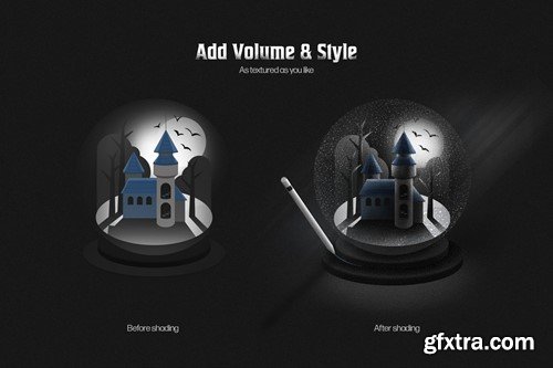 Grim Shader Clip Studio Brushes 2P3MT9U