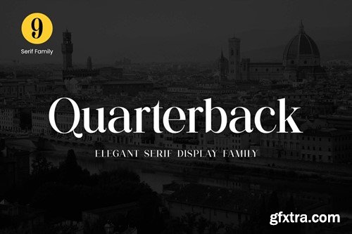 Quarterback Elegant Display Serif Font Family CKUPVYN