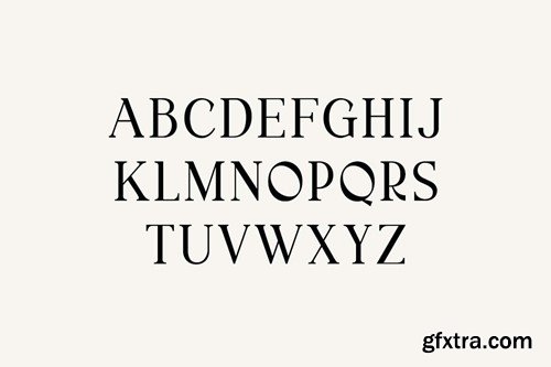 Palindrome Elegant Serif Display Font YAD6A3Q