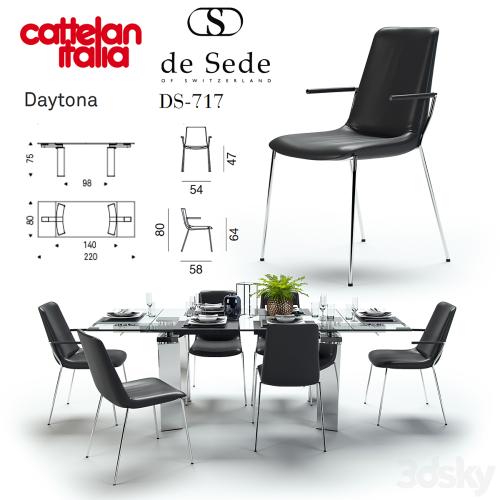 Table Daytona Cattelan Italia Chair DS-717 de Sede