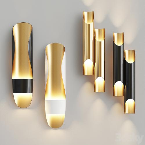 Collection wall lamps