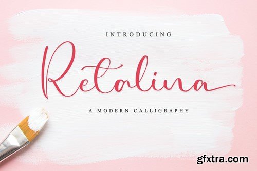 Retalina - A Lovely Script Font FTVT4HT