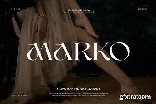 Marko Elegant Serif Font MC8YNVM