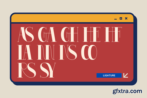 Gakers Retro - Branding Logo Font UE3EYTF