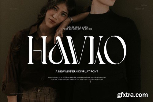 Havko Elegant Serif Font CZRV262