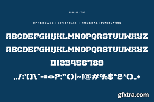 Mujenort Bold - Slab Serif & College Font 658ESH3