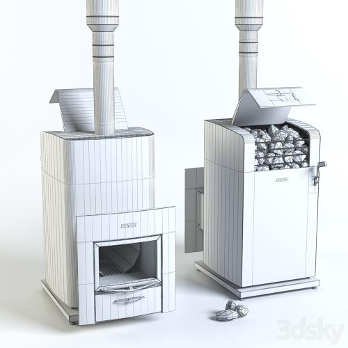 Woodburning stove Harvia Classic 400 Top Duo