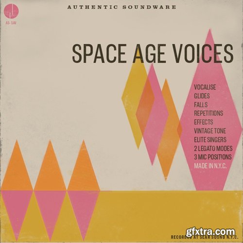 Authentic Soundware Space Age Voices