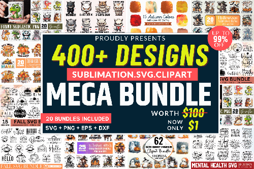 The Mega Coloring Pages Bundle