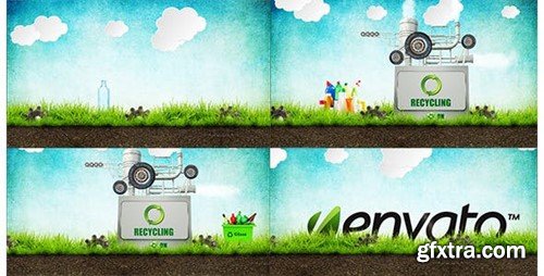 Videohive Recycling Machine Logo 5288739