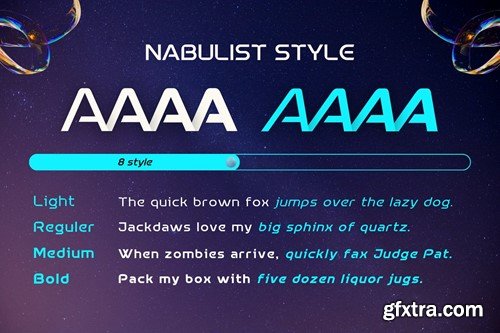 Nabulist - Modern Logo Font WASEEK6