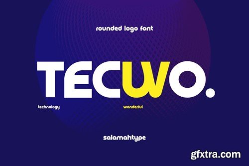 TECWO - Rounded Logo Font G8WHDPY