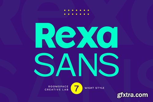 Rexa Modern Sans Family 6G3QCZ8