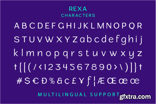 Rexa Modern Sans Family 6G3QCZ8