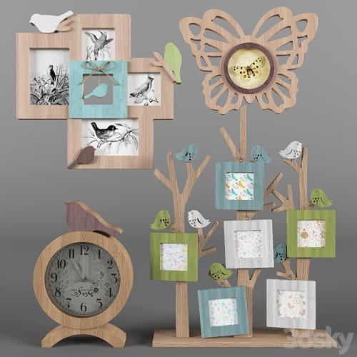 Photo frames and watch birds h. 2