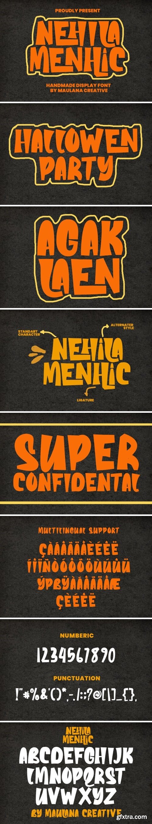 Nehila Menhic Font