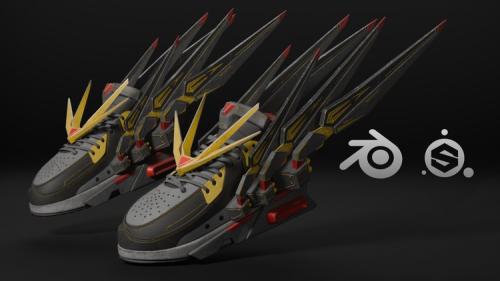 Udemy - Sci-Fi Sneaker Design in Blender