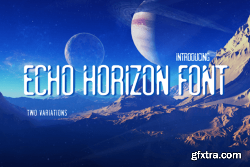 Echo Horizon Font